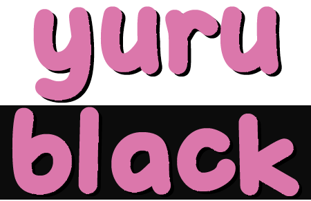 yuru black theme